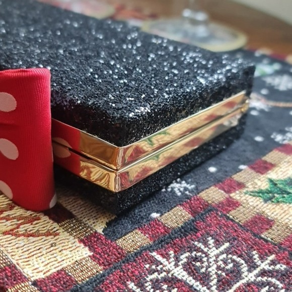 Authentic Minnie Mouse Kate Spade NY Crossbody Clutch NWTs - Picture 4 of 12